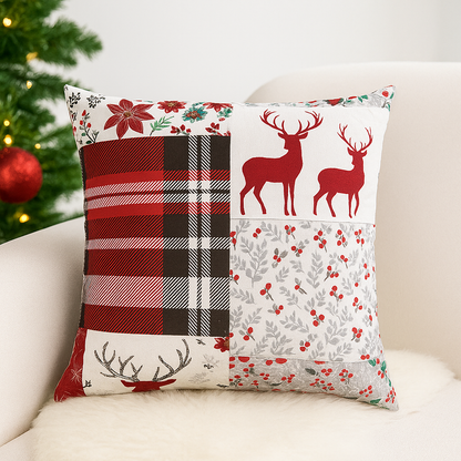 SET X5 COJINES NAVIDEÑOS RELLENOS