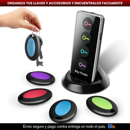 KIT LLAVERO LOCALIZADOR INALAMBRICO