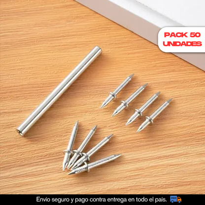 PACK X50 CLAVOS DOBLE PUNTA