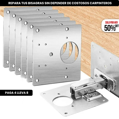 KIT PLANTILLAS REPARADORAS DE BISAGRA - PAGA 4 LLEVA 8