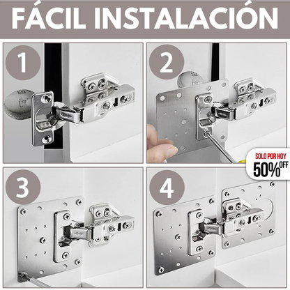 KIT PLANTILLAS REPARADORAS DE BISAGRA - PAGA 4 LLEVA 8