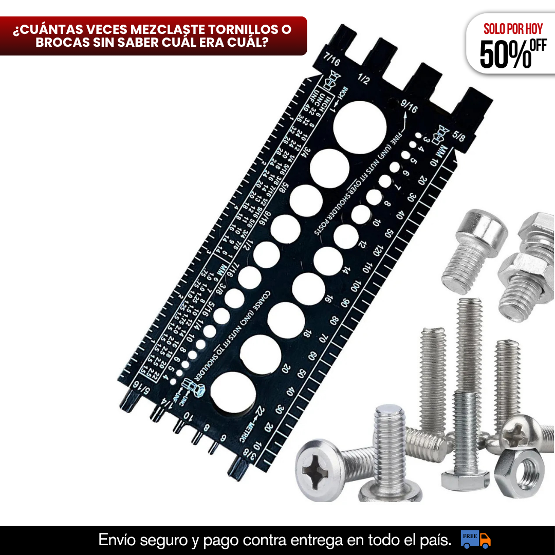 REGLETA CALIBRADORA PROFESIONAL TODO EN UNO