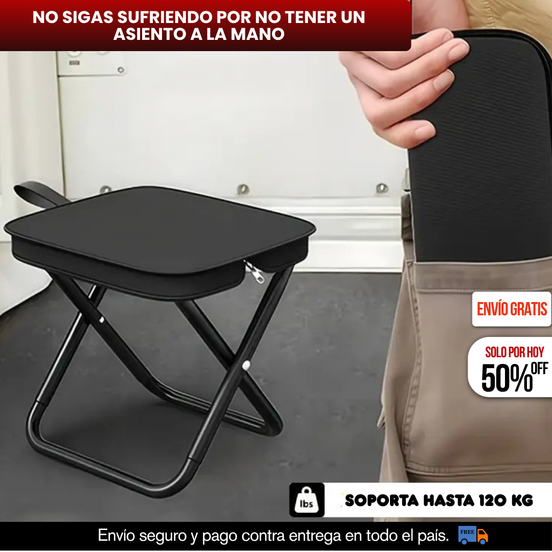 SILLA PLEGABLE 2 EN 1