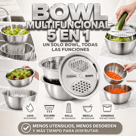 BOWL MULTIFUNCIONAL 5 EN 1
