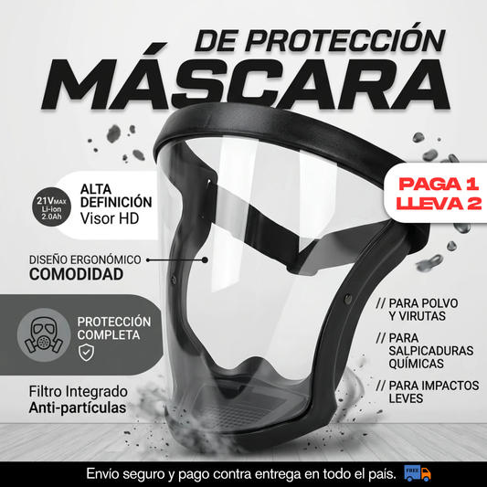 MASCARA PROTECTORA 11 FILTROS - PAGA 1 LLEVA 2