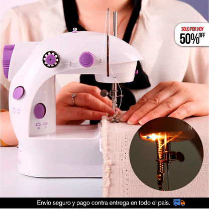 MAQUINA DE COSER PORTATIL + ACCESORIOS GRATIS
